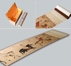 台儿庄馆藏书画复制博物馆书画复制服务